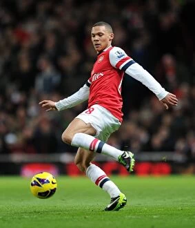 Images Dated 30th January 2013: Kieran Gibbs (Arsenal). Arsenal 2: 2 Liverpool. Barclays Premier League