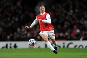Kieran Gibbs (Arsenal). Arsenal 3: 1 Partizan Belgrade. UEFA Champions League