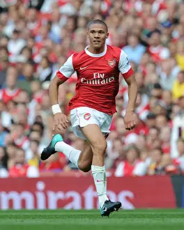 Arsenal V Bolton Wanderers 2010-11 Prints: Kieran Gibbs (Arsenal). Arsenal 4: 1 Blackburn Rovers, Barclays Premier League