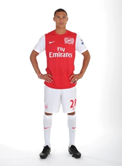 Kieran Gibbs (Arsenal). Arsenal Photocall, Emirates Stadium, Arsenal Football Club Kieran Gibbs (Arsenal). Arsenal Photocall, Emirates Stadium, Arsenal Football Club