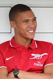Kieran Gibbs (Arsenal). Barnet 0: 4 Arsenal. Pre Season Friendly. Underhill