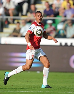 Legia Warsaw V Arsenal 2010-11 Prints: Kieran Gibbs (Arsenal). Legia Warsaw 5: 6 Arsenal, Wojska Polskiego, Warsaw