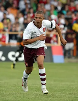 Barnet V Arsenal 2007-08 Prints: Kieran Gibbs: Arsenal's Rising Star Shines in Pre-Season Victory over Barnet (2007)