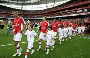 Images Dated 2nd August 2008: Kieran Gibbs and Jack Wilshere (Arsenal)