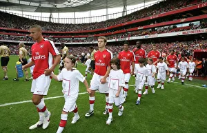 Images Dated 2nd August 2008: Kieran Gibbs and Jack Wilshere (Arsenal)