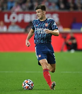 Kieran Tierney in Action: Brentford vs Arsenal, 2021-22 Premier League