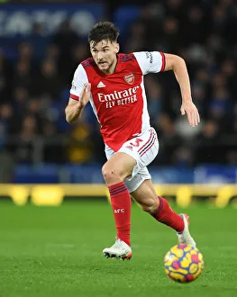 Kieran Tierney in Action: Everton vs Arsenal, Premier League 2020-21