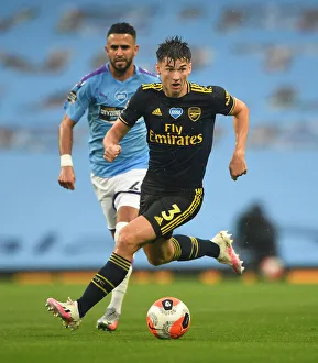 Kieran Tierney in Action: Manchester City vs Arsenal, Premier League 2019-2020