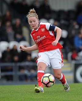 Kim Little: In Action for Arsenal Ladies Against Tottenham Hotspur Ladies - FA Cup 2017