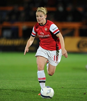 Arsenal Ladies V Birmingham City - WSL League Cup Final 2012-13 Prints: Kim Little in Action: Arsenal Ladies vs