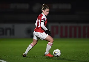 Arsenal Women V Birmingham City Women - WSL Continental Cup 2018-19 Prints: Kim Little in Action: Arsenal Women vs Birmingham City Women - FA WSL Cup Match