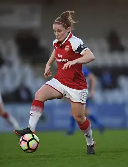 Arsenal Women V Reading Women 2017-18 Prints: Kim Little in Action: Arsenal Women vs Reading Ladies, WSL (Women's Super League)