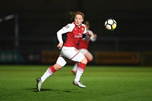 Arsenal Women V Manchester City Ladies - Continentail Cup Final Prints: Kim Little in Action