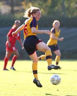 Arsenal Ladies v Neulengbach 2008-9 Collection: Kim Little (Arsenal)