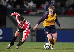 Kim Little (Arsenal) Amy Turner (Doncaster)