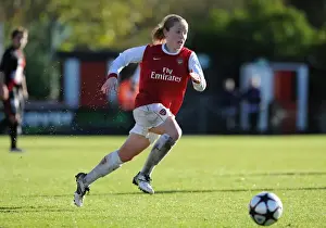Arsenal Ladies V Rayo Vallecano 2010 - 11 Prints: Kim Little (Arsenal). Arsenal Ladies 4: 1 Rayo Vallecano. Womens UEFA Champions League
