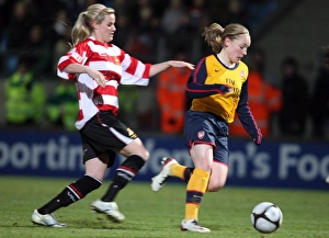 Kim Little (Arsenal) Natasha Hughes (Doncaster)
