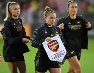 Ajax Women V Arsenal Women 2022-23 Prints: Kim Little Prepares for AFC Ajax Showdown in UEFA Women's Champions League