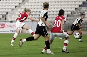 POAK Thessaloniki v Arsenal Ladies 2009-10 Collection: Kim Little scores her 1st goal Arsenals 2nd