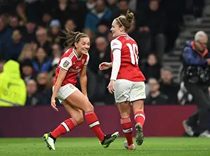 Tottenham Hotspur Women V Arsenal Women 2019-20 Prints: Kim Little Scores First Goal: Arsenal Women Triumph Over Tottenham Hotspur in FA Womens Super League