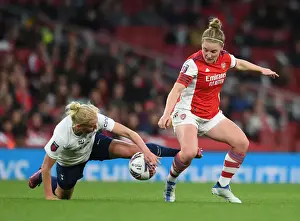 Arsenal Women V Tottenham Hotspur 2021-22 Prints: Kim Little's Brilliant Performance: Arsenal Women Outshine Tottenham Hotspur in FA WSL Clash