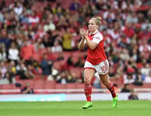 Arsenal Women V Tottenham Hotspur Women 2022-23 Prints: Kim Little's Emotional Farewell: Arsenal Women Bid Adieu to Legend at Emirates Stadium vs