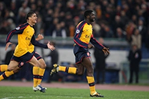 Kolo Toure and Denilson