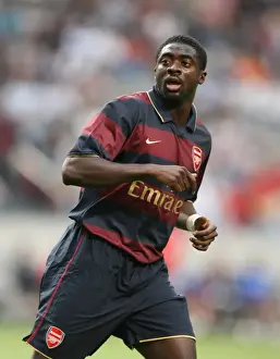 Arsenal V Lazio 2007-8 Prints: Kolo Toure's Game-Winning Goal for Arsenal Against Lazio at Amsterdam Tournament (2007)