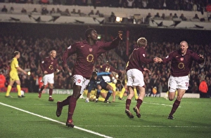 Arsenal V Villarreal 2005-6 Prints: Kolo Toure's Historic Goal