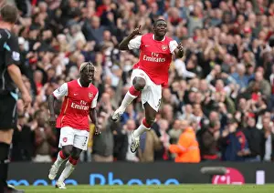 Arsenal V Bolton 2007-8 Prints: Kolo Toure's Historic Goal: Arsenal's 2-0 Victory Over Bolton Wanderers