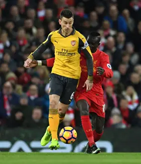 Koscielny vs Mane: Intense Battle at Anfield - Liverpool vs Arsenal, Premier League 2016-17