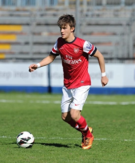 Kris Olsson (Arsenal). Arsenal U19 1: 3 Sporting Lisbon U19. Nextgen Series 3rd Place Play-off