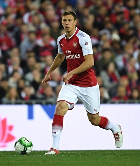 Sydney Western Wanderers V Arsenal 2017-18 Prints: Krystian Bielik in Action: Arsenal vs. Western Sydney Wanderers (2017-18)