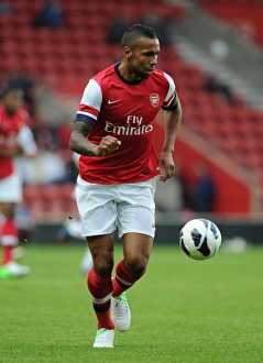 Kyle Bartley (Arsenal). Southampton 1: 1 Arsenal. The Markus Liebherr Memorial Cup