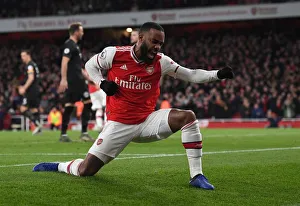 Lacazette in Action: Arsenal vs Brighton, Premier League
