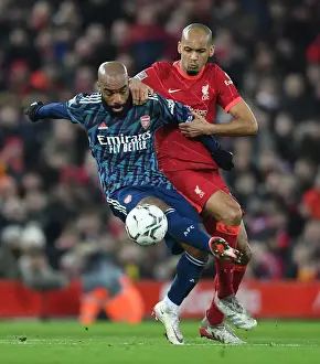 Lacazette vs Fabinho: A Carabao Cup Semi-Final Showdown - Liverpool vs Arsenal