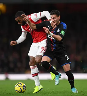 Lacazette vs. Ward: A Fierce Battle in the Arsenal vs. Crystal Palace Premier League Clash