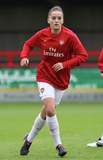 Lara Fay (Arsenal). Arsenal Ladies 9: 0 ZFK Masinac. UEFA Womens Champions League