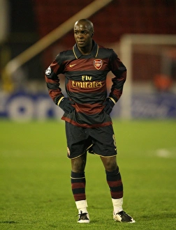 Slavia Prague v Arsenal 2007-8 Gallery: Lassana Diarra (Arsenal)