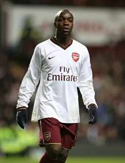 Aston Villa v Arsenal 2007-8 Collection: Lassana Diarra (Arsenal)
