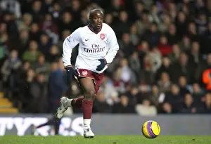Aston Villa V Arsenal 2007-8 Prints: Lassana Diarra Leads Arsenal to Victory: 1-2 Over Aston Villa, Barclays Premiership, 2007