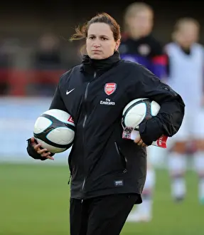 Arsenal Ladies V Bristol Academy 2012 Prints: Laura Harvey Leads Arsenal in FA WSL Clash Against Bristol Academy