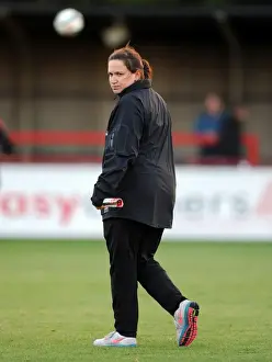 Arsenal Ladies V Bristol Academy 2012 Prints: Laura Harvey Leads Arsenal in FA WSL Match Against Bristol Academy (2012)