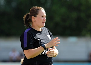 Arsenal Ladies V Lincoln Ladies 2012:13 Prints: Laura Harvey Leads Arsenal in FA WSL Match Against Lincoln