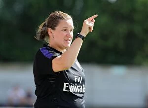 Images Dated 9th September 2012: Laura Harvey Leads Arsenal in FA WSL Match vs. Lincoln