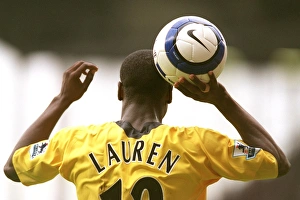 Lauren (Arsenal). West Ham United 0: 0 Arsenal
