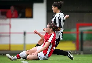 Lauren Bruton Scores Arsenal's 8th Goal in Dominant 9-0 UEFA Womens Champions League Victory