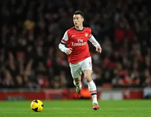 Arsenal V Everton 2013-14 Prints: Laurent Koscielny: In Action for Arsenal Against Everton (2013-14)