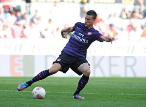 Cologne V Arsenal 2012-13 Prints: Laurent Koscielny in Action: Arsenal vs. FC Cologne Pre-Season Friendly (2012)