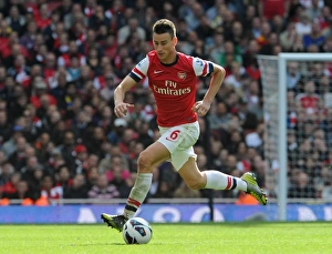 Laurent Koscielny (Arsenal). Arsenal 1: 2 Chelsea. Barclays Premier League